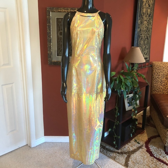 exte ACHT Dresses & Skirts - Exquisite Exte Acht Gold Gown